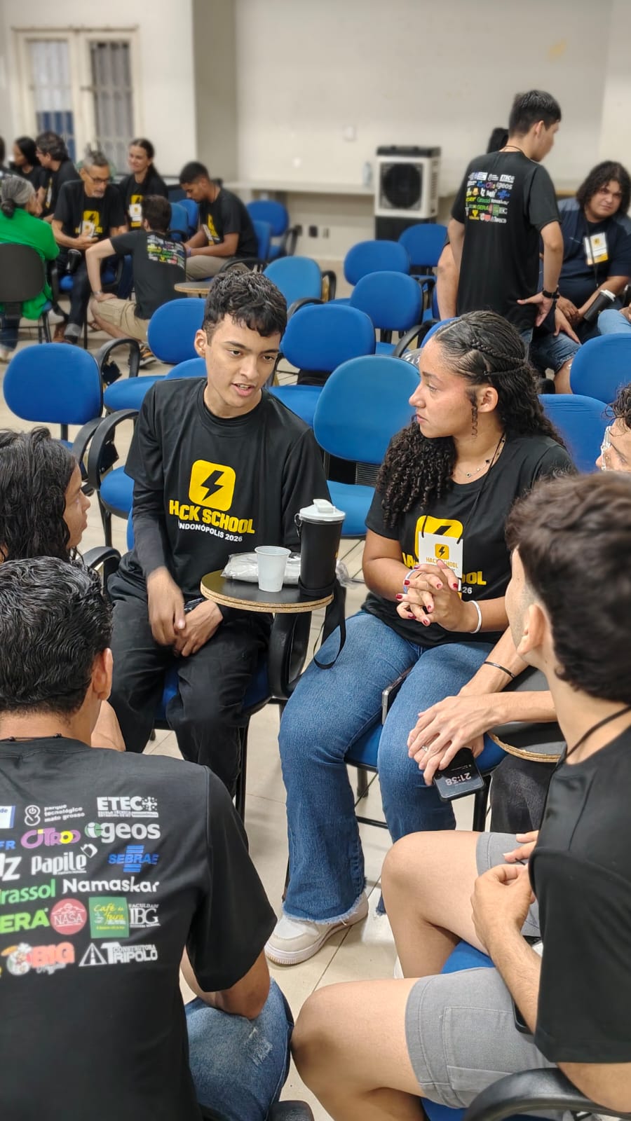 Colaboração e discussão das propostas